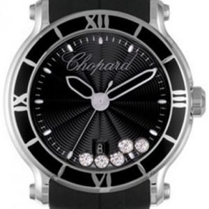 Chopard Happy Sport 288525-3005 Kello Musta / Kumi