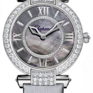 Chopard Imperiale 36 Mm 384242-1006 Kello Musta / Satiini