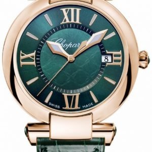 Chopard Imperiale 384221-5013 Kello Vihreä / Nahka