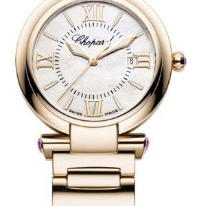 Chopard Imperiale 384238-5002 Kello Valkoinen / 18k Punakultaa