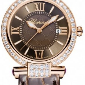 Chopard Imperiale 384238-5007 Kello Ruskea / Nahka