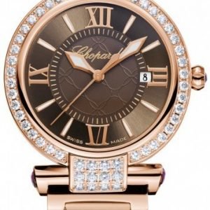 Chopard Imperiale 384238-5008 Kello Ruskea / 18k Punakultaa