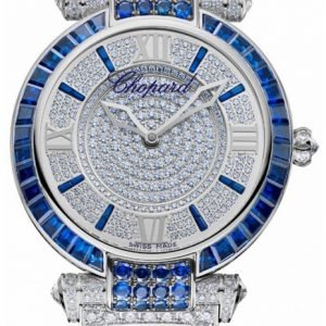 Chopard Imperiale 384239-1015 Kello Hopea / 18k Valkokultaa