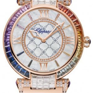 Chopard Imperiale 384239-5011 Kello Valkoinen / 18k Punakultaa