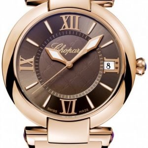 Chopard Imperiale 384241-5006 Kello Ruskea / 18k Punakultaa