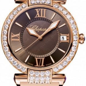 Chopard Imperiale 384241-5008 Kello Ruskea / 18k Punakultaa