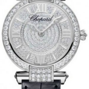 Chopard Imperiale 384242-1001 Kello Timanteilla / Nahka