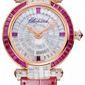 Chopard Imperiale 384275-5001 Kello Timanteilla / Nahka