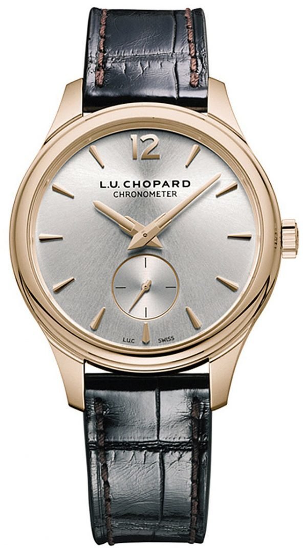 Chopard L.U.C 121968-5001 Kello Hopea / Nahka