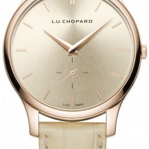 Chopard L.U.C 161920-5005 Kello Samppanja / Nahka