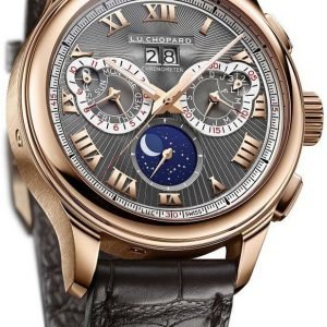 Chopard L.U.C 161973-5001 Kello Harmaa / Nahka