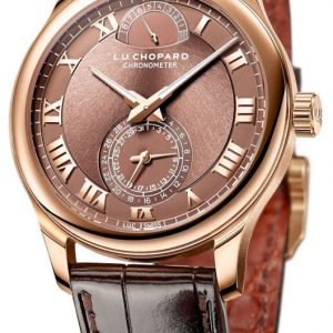 Chopard L.U.C Quattro 161926-5003 Kello Ruskea / Nahka