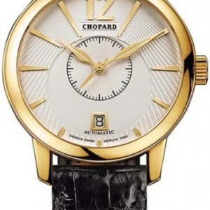 Chopard L.U.C Twin 161880-0001 Kello Hopea / Nahka