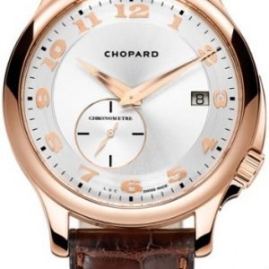 Chopard L.U.C Twist 161888-5007 Kello Hopea / Nahka