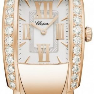 Chopard La Strada 419398-5001 Kello Hopea / 18k Punakultaa