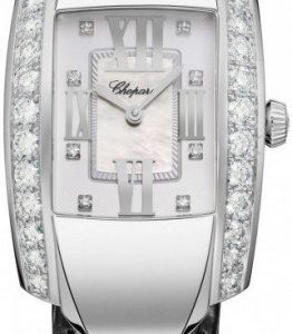 Chopard La Strada 419402-1004 Kello Valkoinen / Nahka