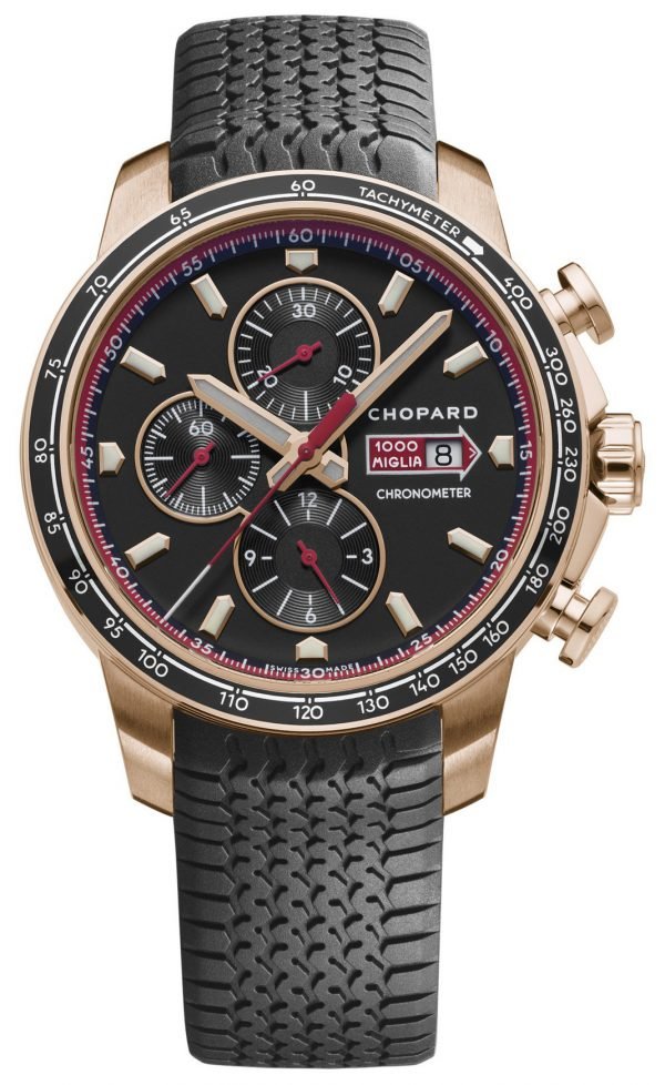 Chopard Mille Miglia 161293-5001 Kello Musta / Kumi