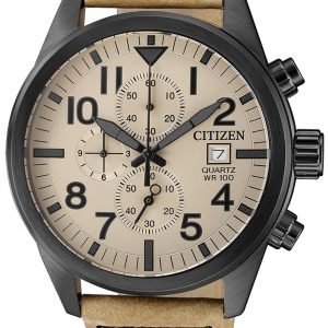 Citizen An3625-07x Kello Beige / Nahka