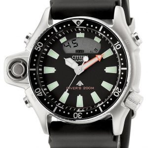 Citizen Aquatimer Jp2000-08e Kello Musta / Kumi