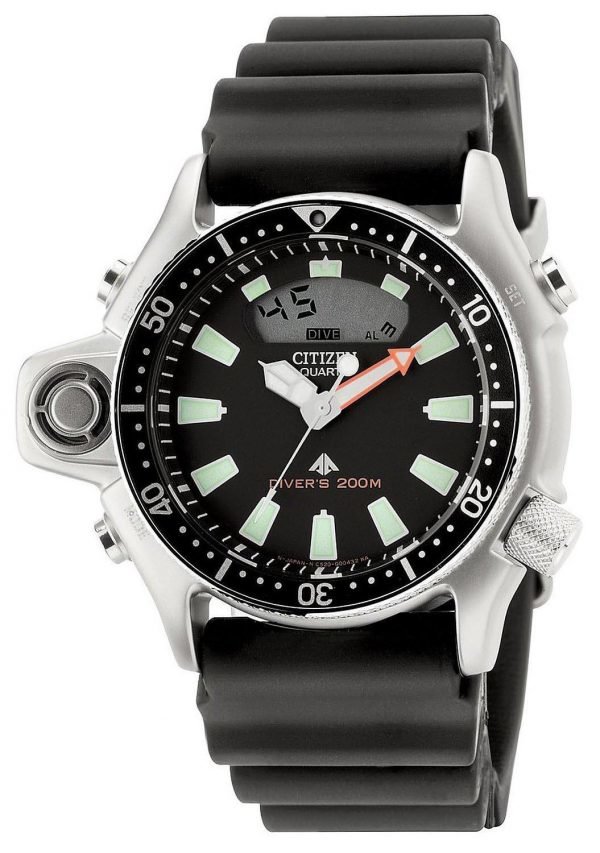 Citizen Aquatimer Jp2000-08e Kello Musta / Kumi