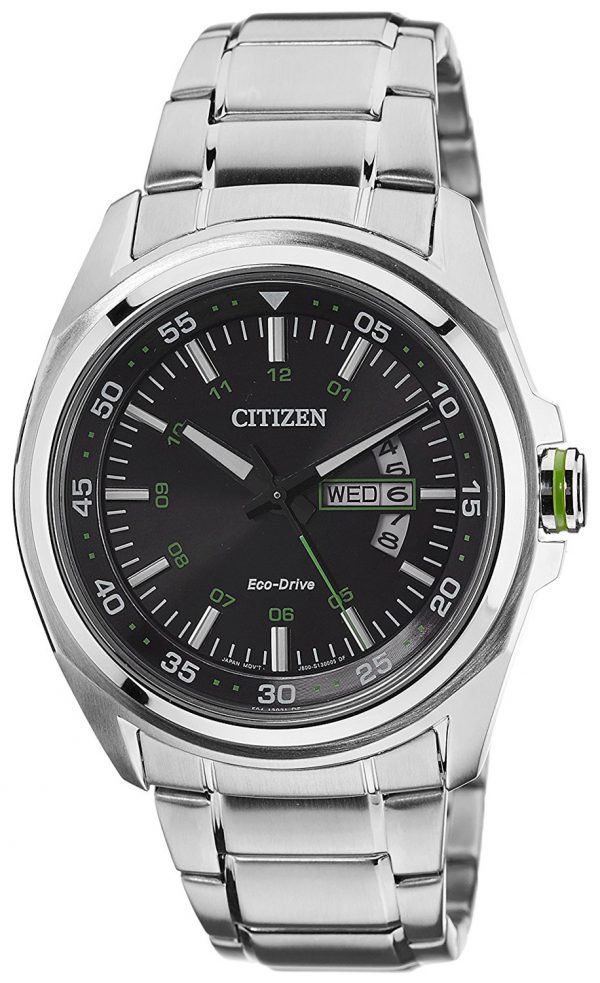 Citizen Aw0020-59e Kello Musta / Teräs