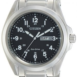 Citizen Aw0050-58e Kello Musta / Teräs