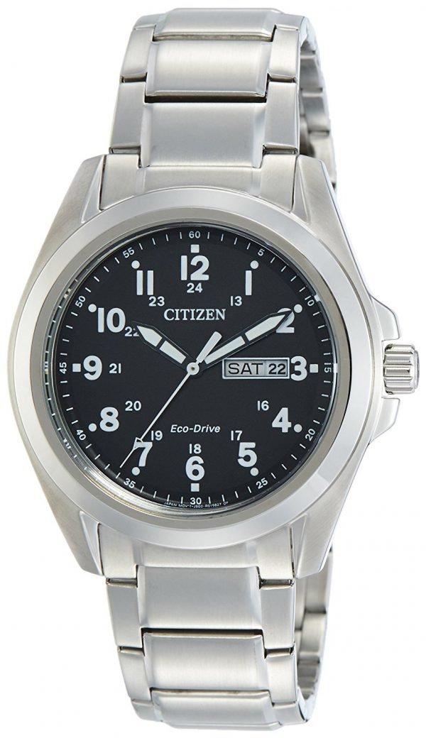 Citizen Aw0050-58e Kello Musta / Teräs