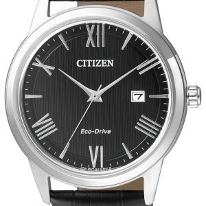 Citizen Aw1231-07e Kello Musta / Nahka