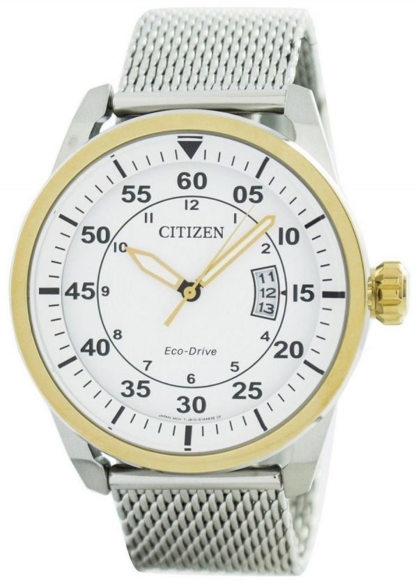 Citizen Aw1364-54a Kello Valkoinen / Teräs