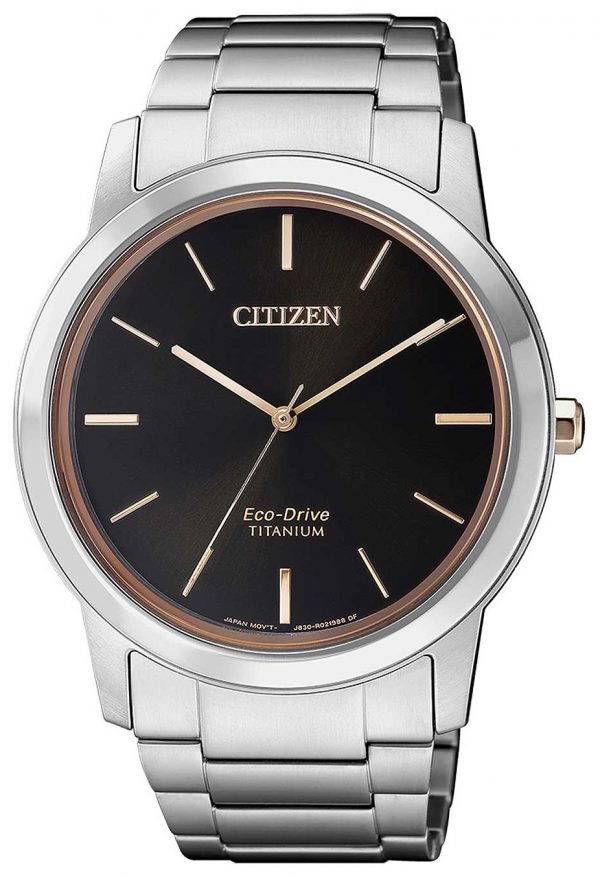 Citizen Aw2024-81e Kello Musta / Titaani