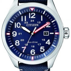 Citizen Aw5000-16l Kello Sininen / Nahka