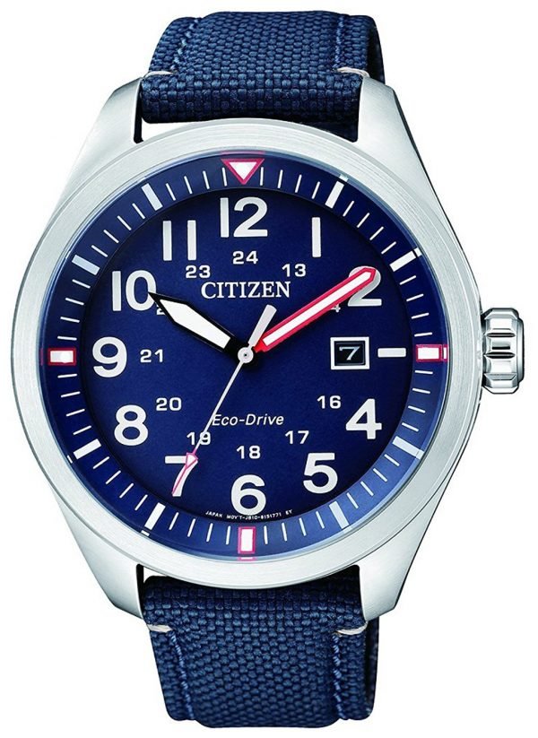 Citizen Aw5000-16l Kello Sininen / Nahka