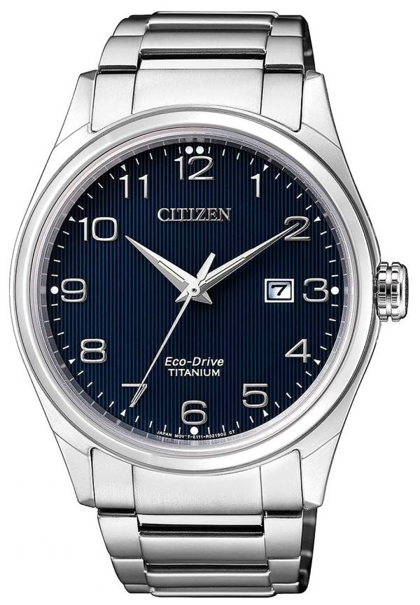 Citizen Bm7360-82m Kello Sininen / Titaani