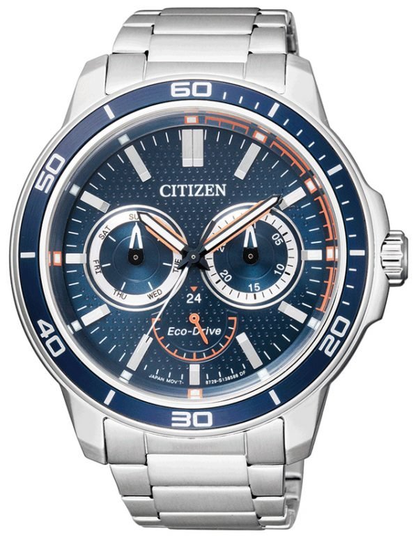 Citizen Bu2040-56l Kello Sininen / Teräs