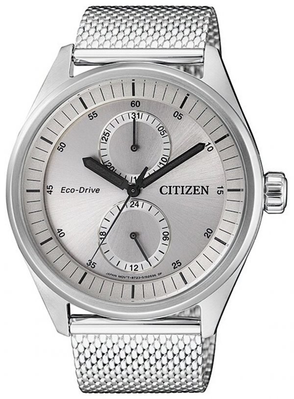 Citizen Bu3011-83h Kello Hopea / Teräs