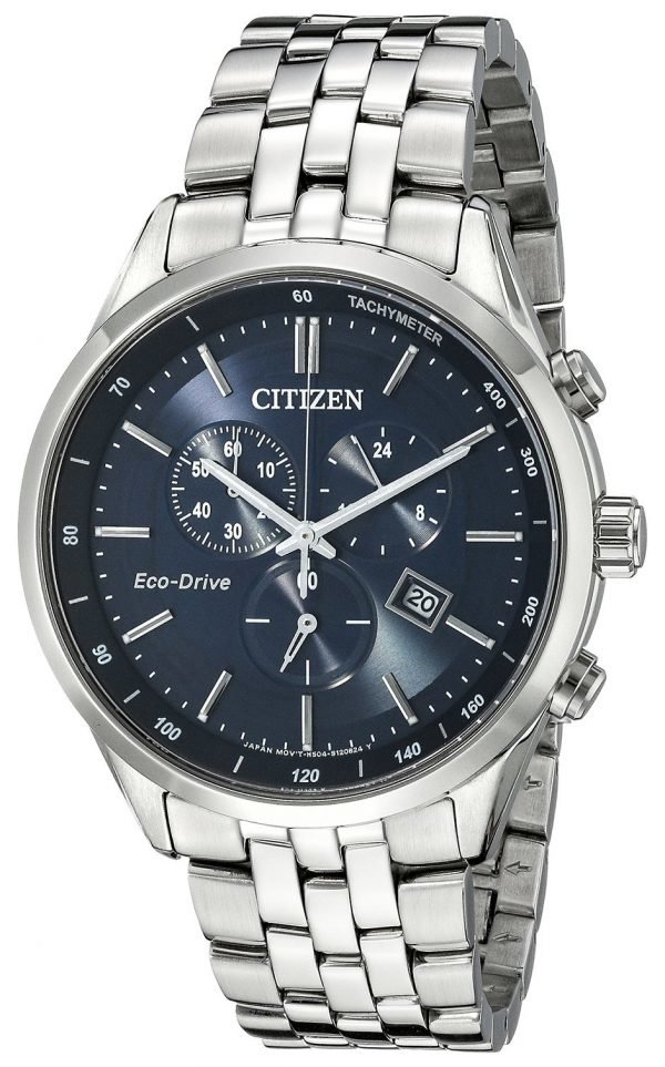 Citizen Chrono At2141-52l Kello Sininen / Teräs