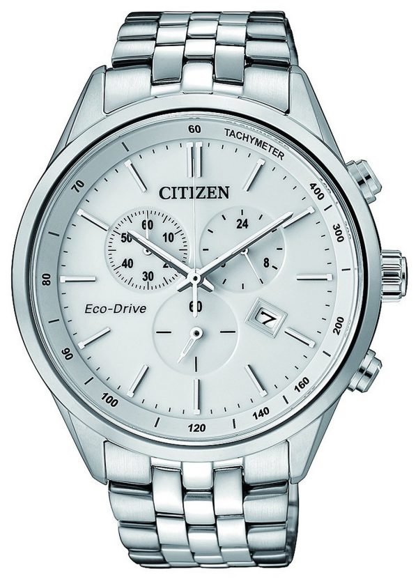 Citizen Chrono At2141-87a Kello Valkoinen / Teräs