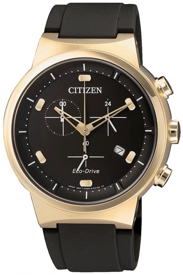 Citizen Chrono At2403-15e Kello Musta / Kumi