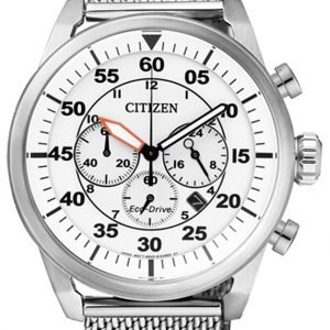 Citizen Chrono Ca4210-59a Kello Valkoinen / Teräs