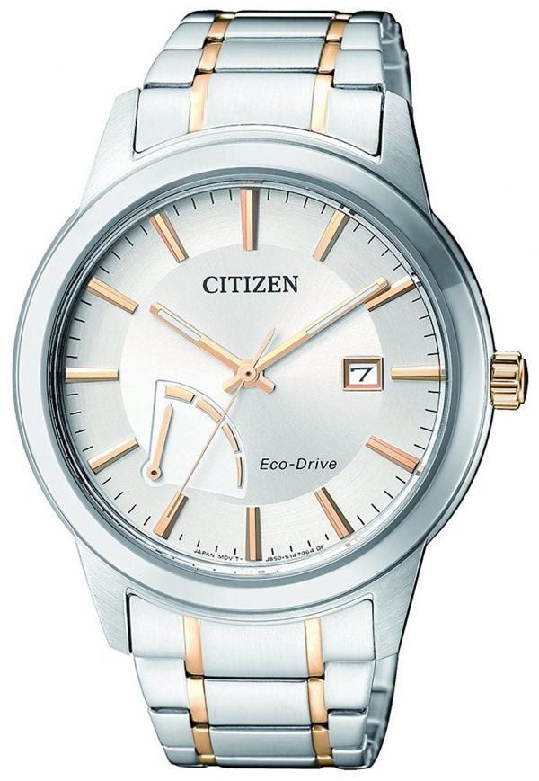 Citizen Dress Aw7014-53a Kello Hopea / Kullansävytetty Teräs