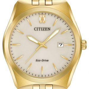 Citizen Dress Bm7332-53p Kello Beige / Kullansävytetty Teräs