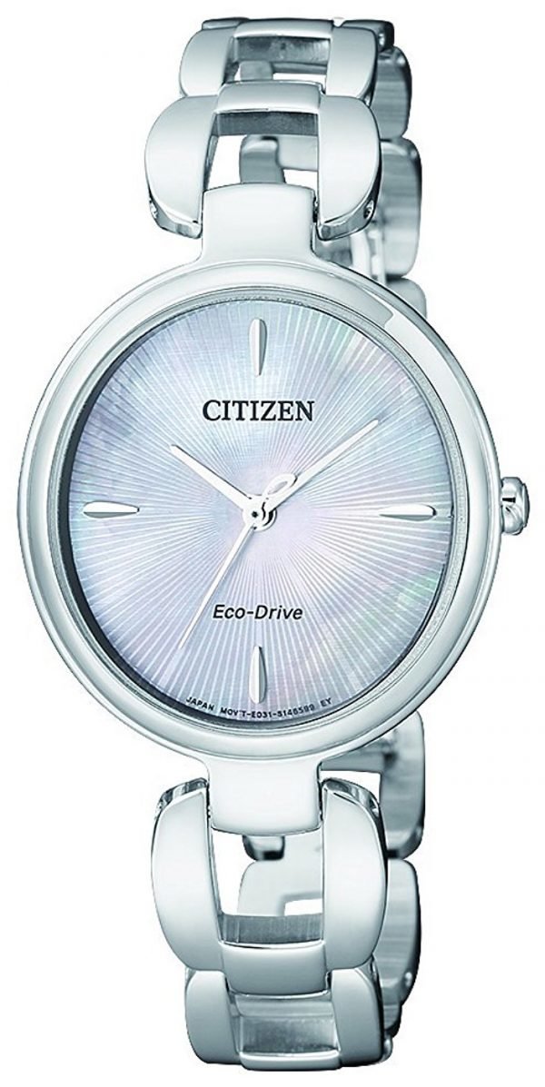 Citizen Dress Em0420-89d Kello Hopea / Teräs