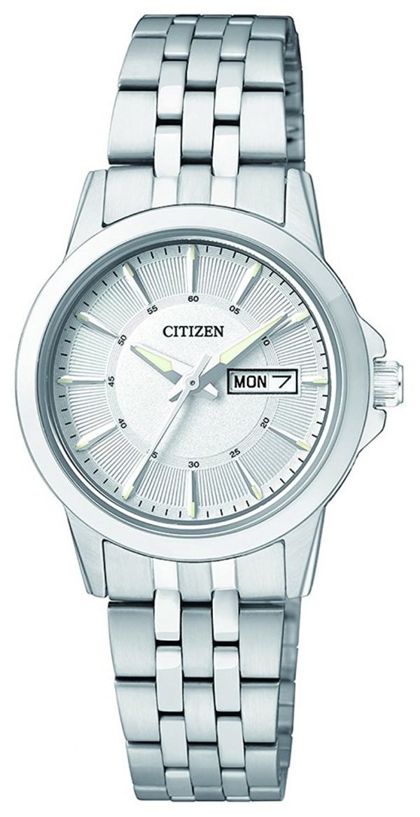 Citizen Dress Eq0601-54a Kello Hopea / Teräs