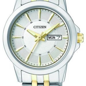 Citizen Dress Eq0608-55a Kello Hopea / Kullansävytetty Teräs