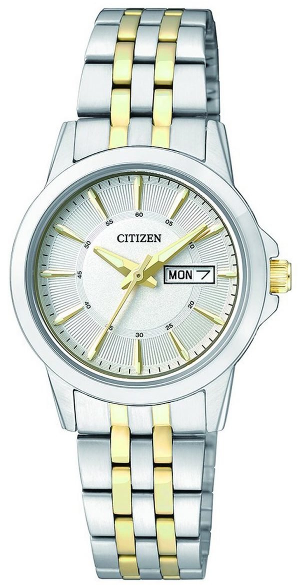 Citizen Dress Eq0608-55a Kello Hopea / Kullansävytetty Teräs