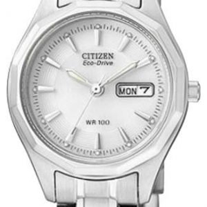 Citizen Dress Ew3140-51a Kello Valkoinen / Teräs