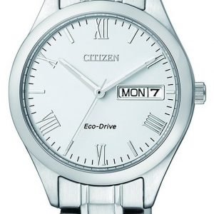 Citizen Dress Ew3196-81a Kello Valkoinen / Teräs