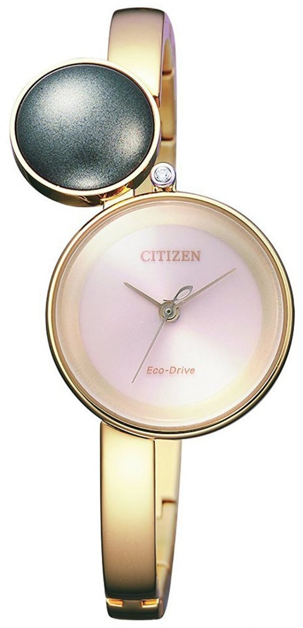 Citizen Dress Ew5493-51w Kello Pinkki / Kullansävytetty Teräs