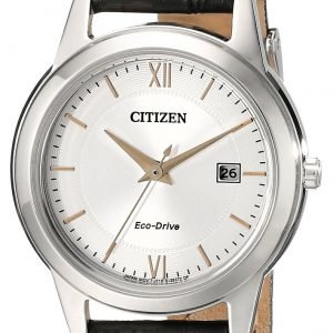 Citizen Dress Fe1086-04a Kello Hopea / Nahka