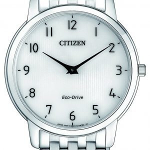 Citizen Eco Drive 180 Ar1130-81a Kello Valkoinen / Teräs